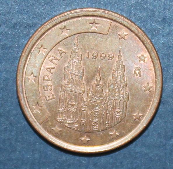 5 евроцентов Испания 1999 1