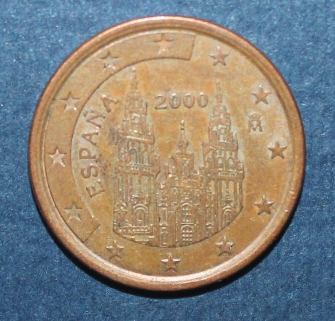 5 евроцентов Испания 2000 1