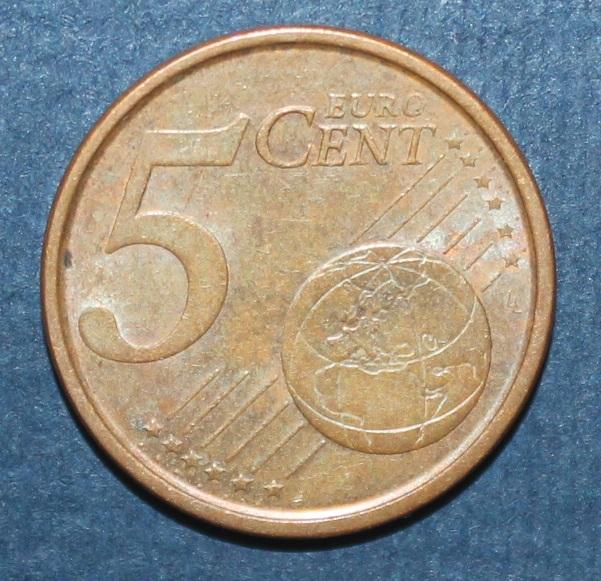5 евроцентов Испания 2005