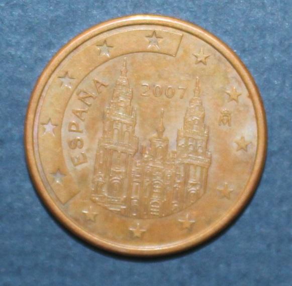 5 евроцентов Испания 2007 1