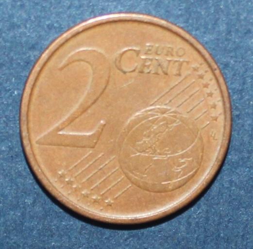 2 евроцента Испания 1999