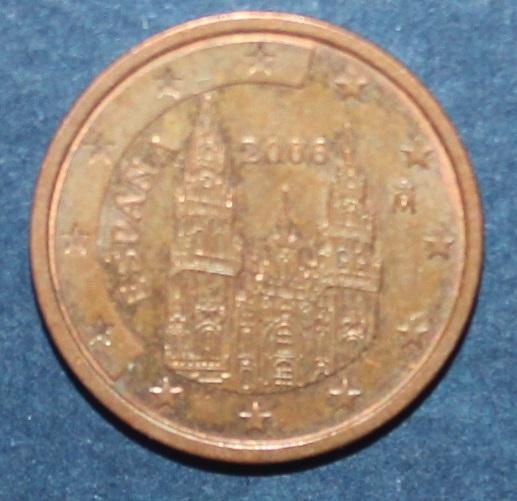 2 евроцента Испания 2006 1