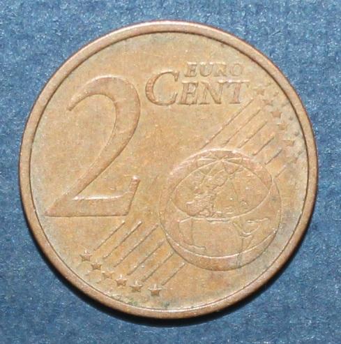2 евроцента Испания 2007
