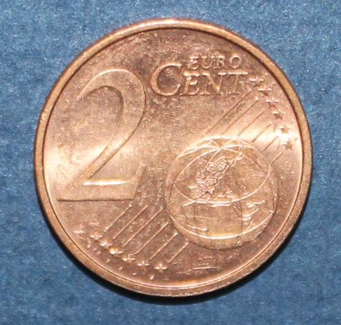 2 евроцента Испания 2011