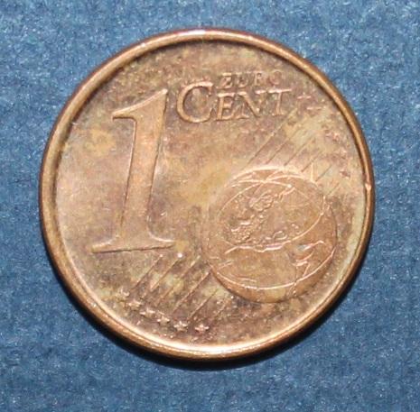 1 евроцент Испания 2003