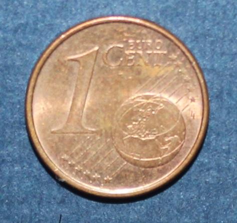 1 евроцент Испания 2011