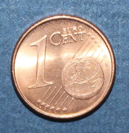 1 евроцент Испания 2013