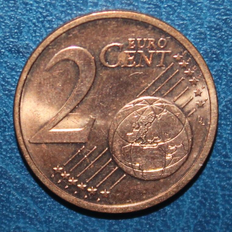 2 евроцента Франция 2010
