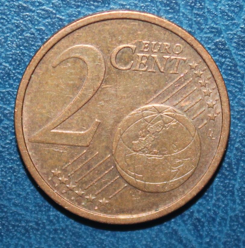2 евроцента Германия 2002f