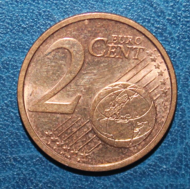 2 евроцента Германия 2009D