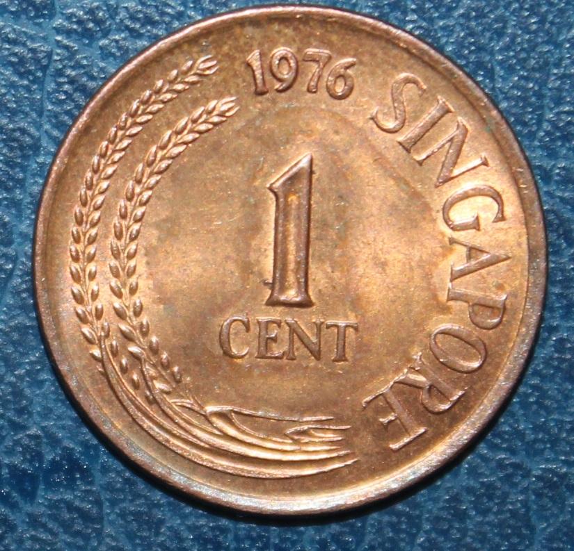 1 цент Сингапур 1976