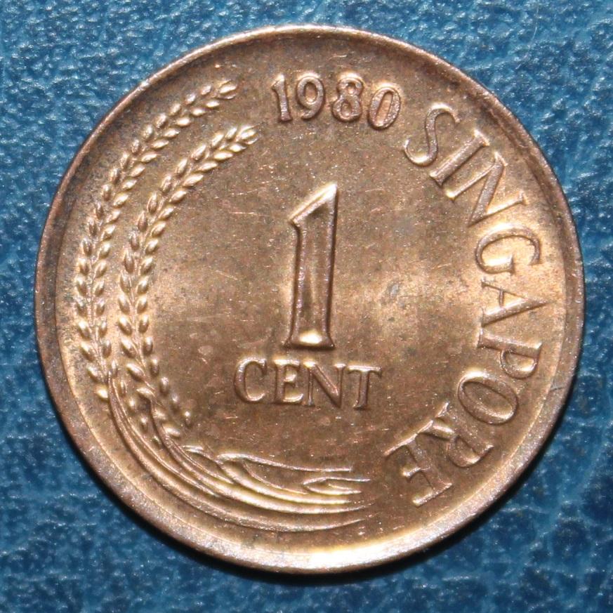 1 цент Сингапур 1980