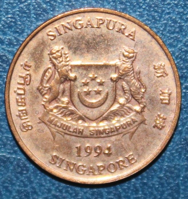 1 цент Сингапур 1994 1