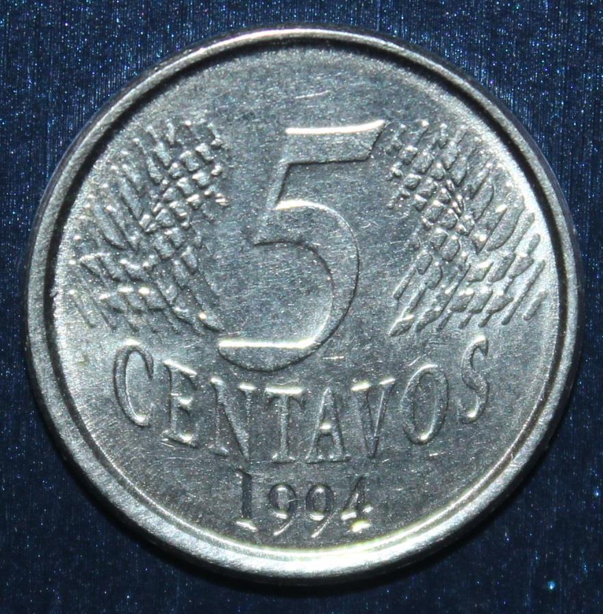 5 сентаво Бразилия 1994