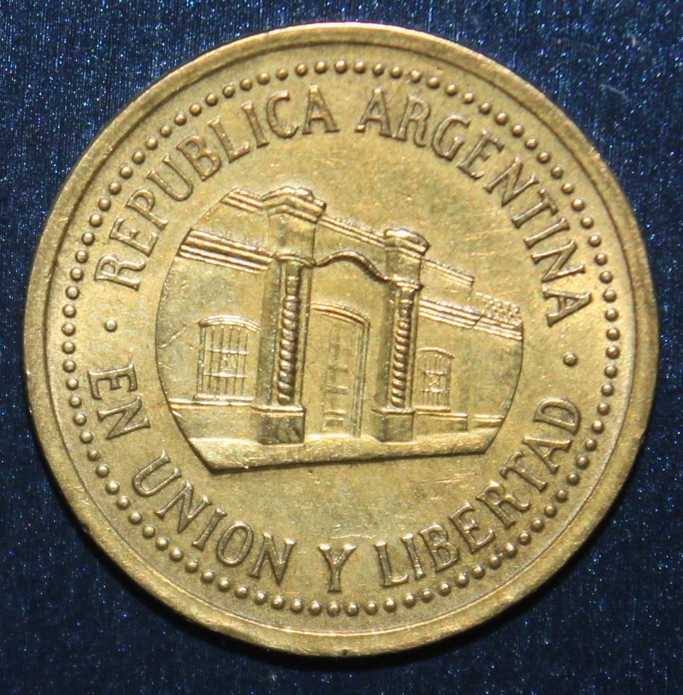50 сентаво Аргентина 1992 1