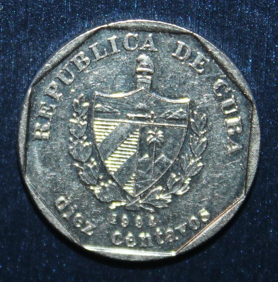 10 сентаво Куба 1994 1