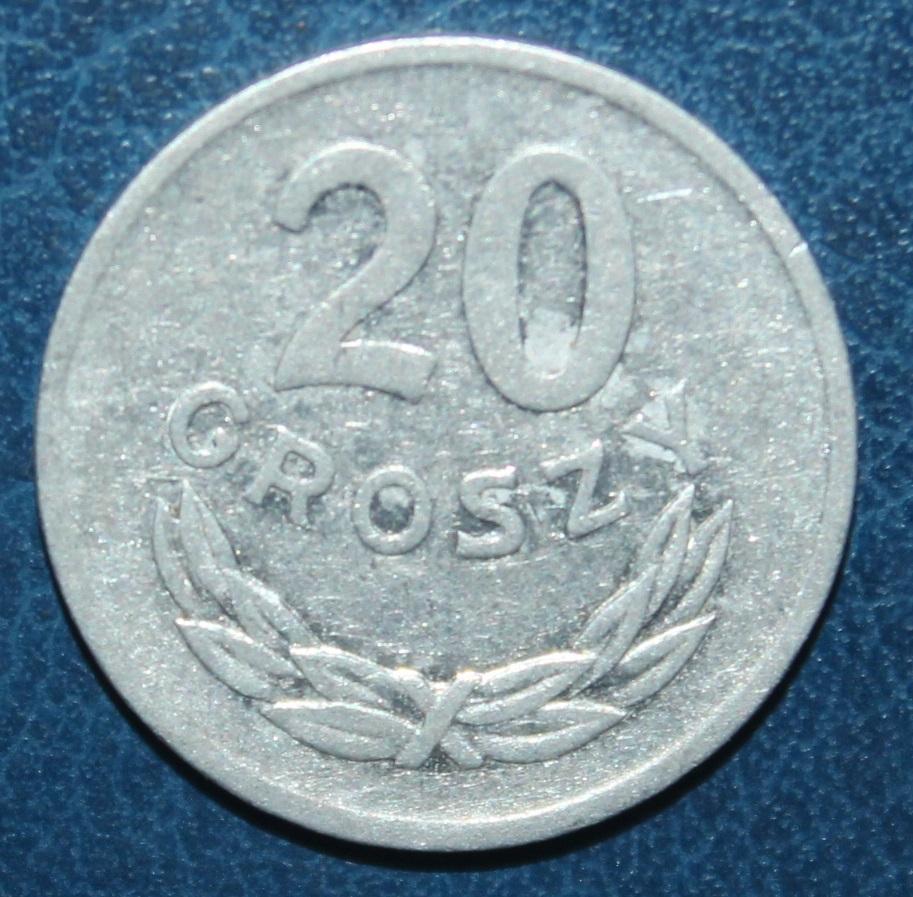 20 грошей Польша 1976