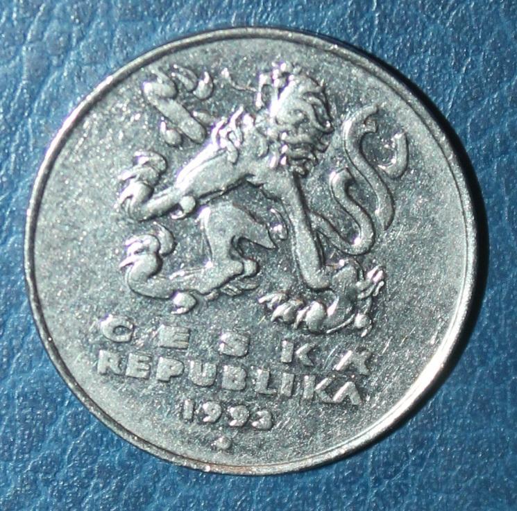 5 крон Чехия 1993 1