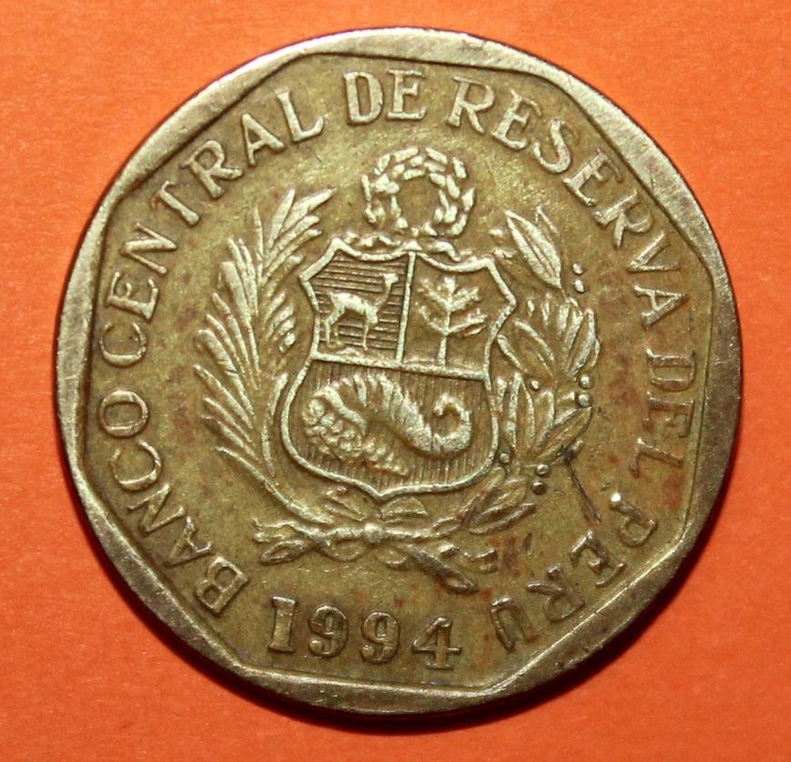 10 сентимо Перу 1994 1