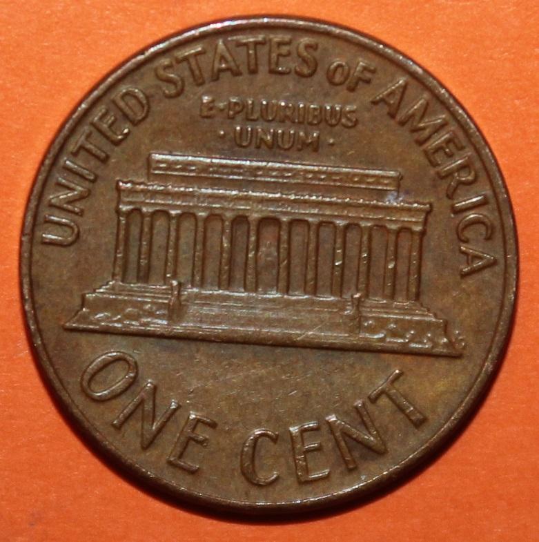 1 цент США 1969D