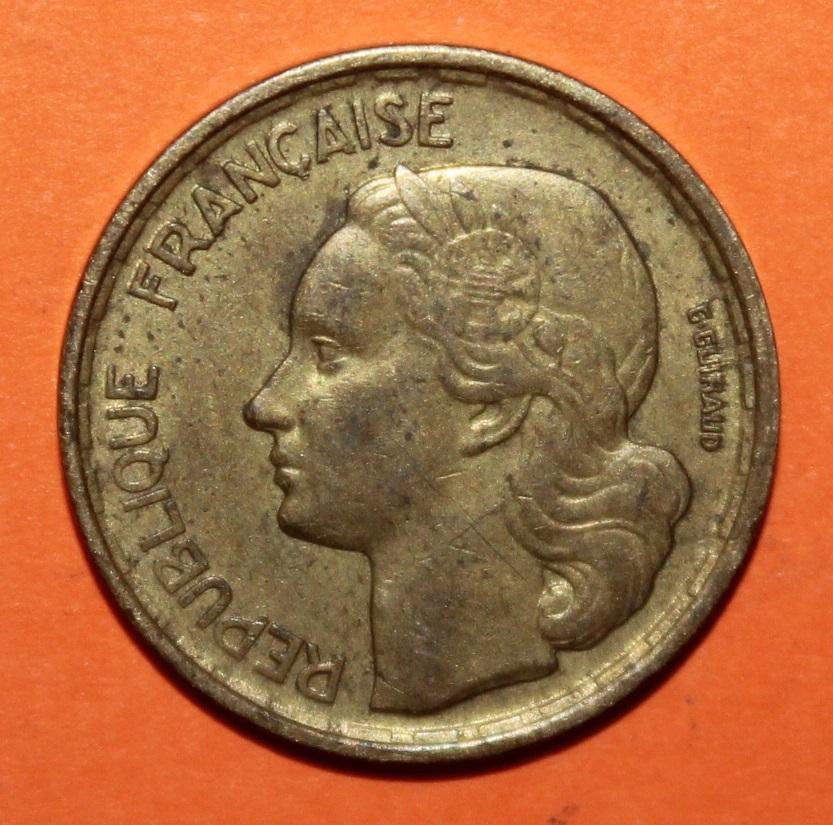 10 франков Франция 1958 1