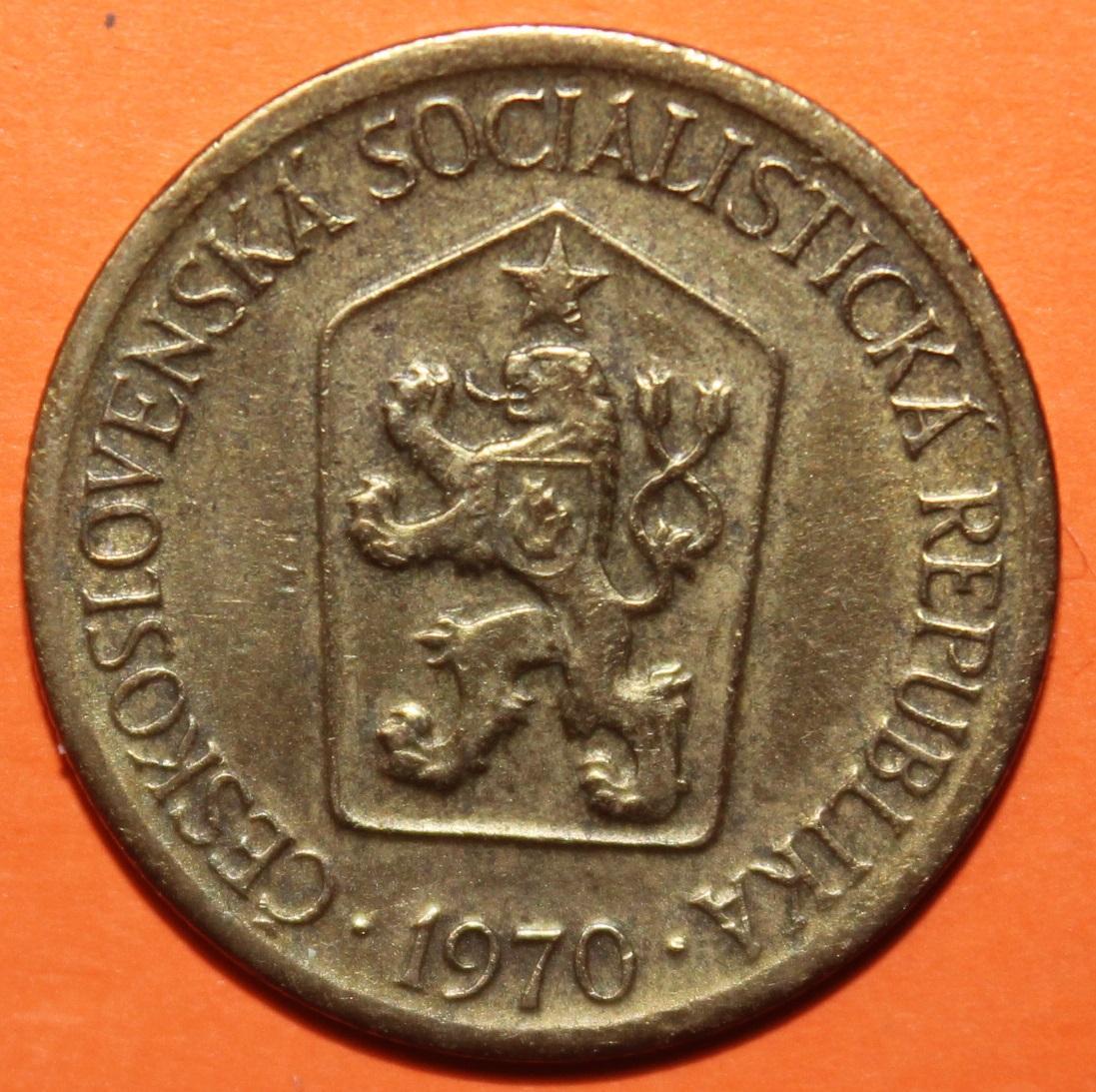 1 крона Чехословакия 1970 лот 2 1
