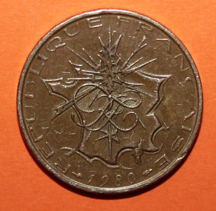 10 франков Франция 1980 1