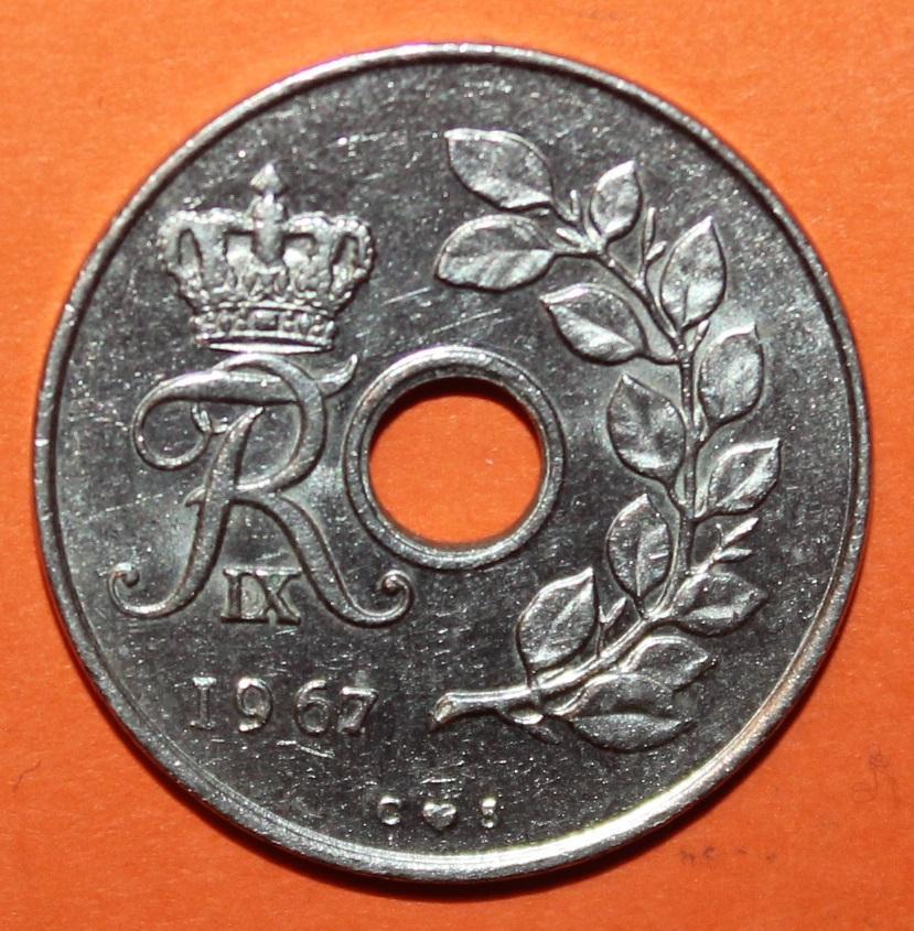 25 эре Дания 1967 1
