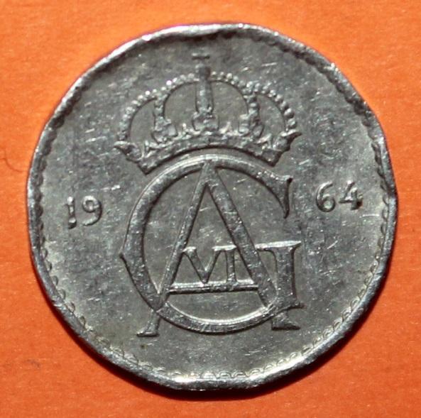 10 эре Швеция 1964 1