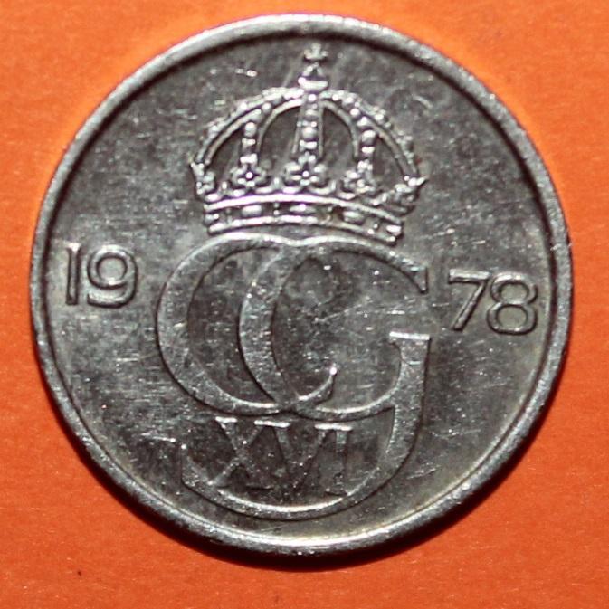 25 эре Швеция 1978 1