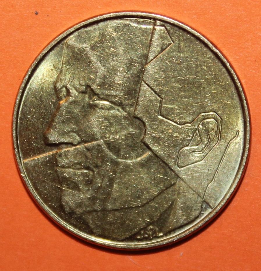 5 франков Бельгия 1993 (франц.) 1