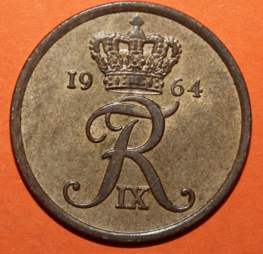 5 эре Дания 1964 1