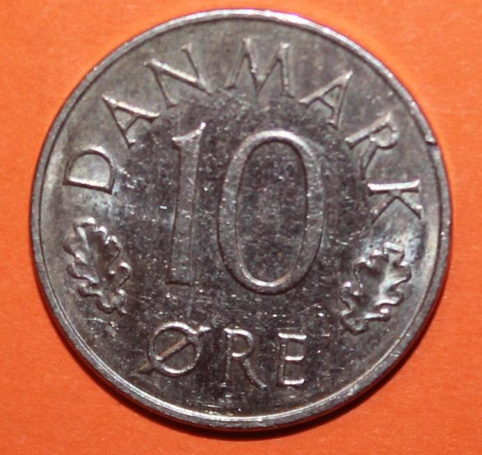 10 эре Дания 1983