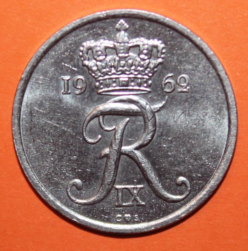25 эре Дания 1962 1