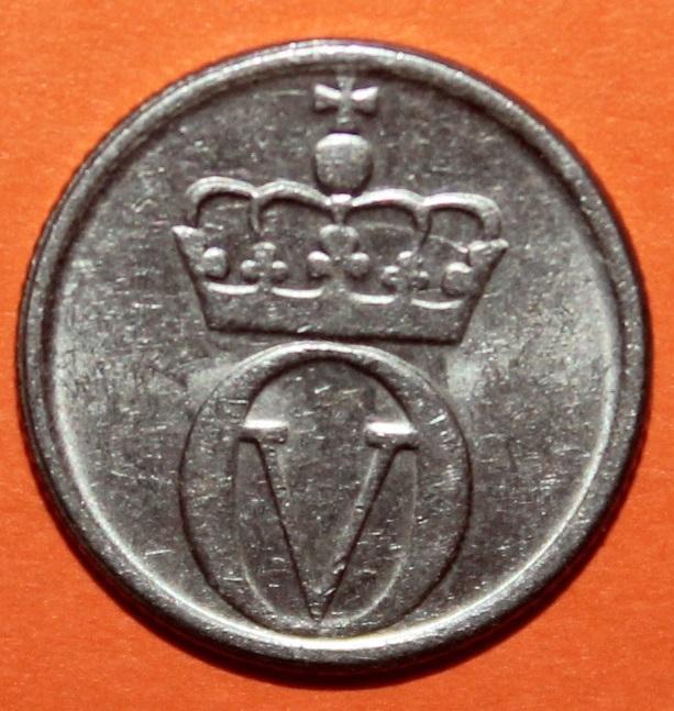 10 эре Норвегия 1966 1