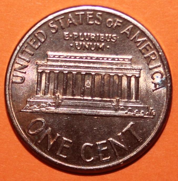 1 цент США 1990