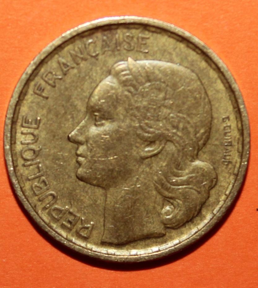 10 франков Франция 1952 1