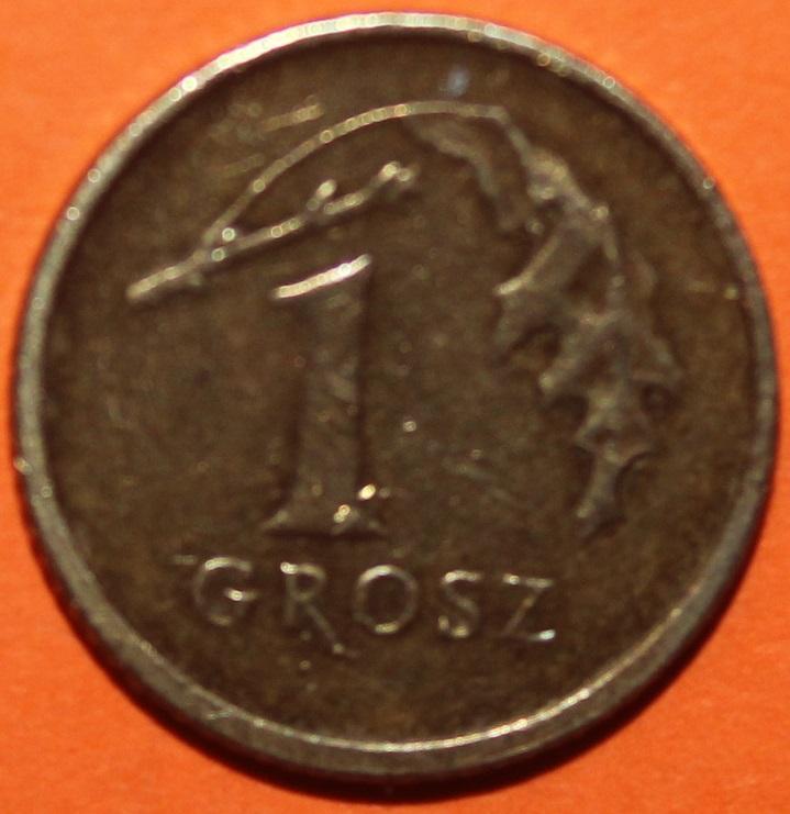 1 грош Польша 2000