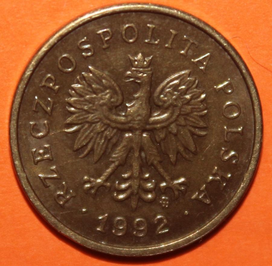 2 гроша Польша 1992 1