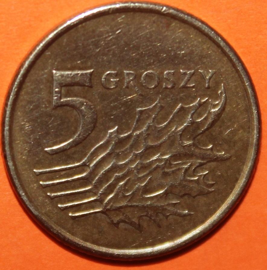 5 грошей Польша 2008
