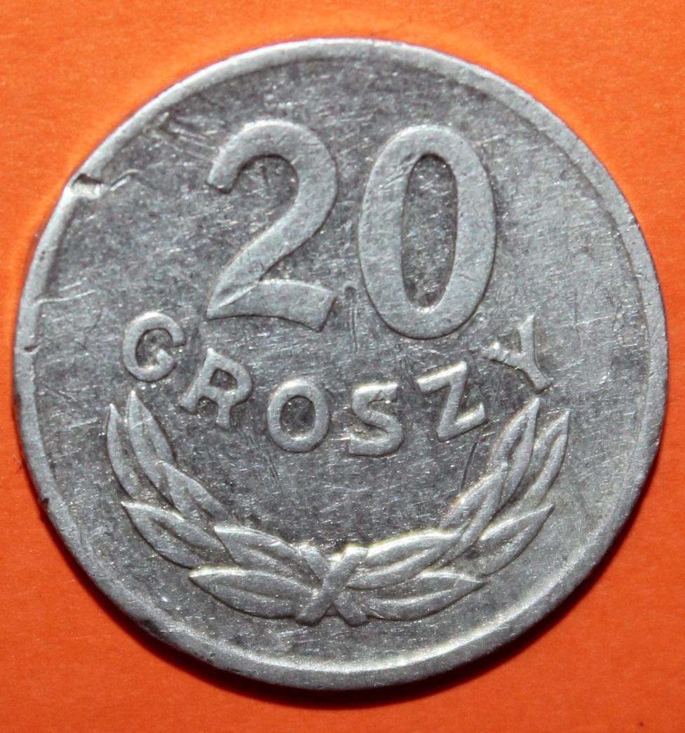 20 грошей Польша 1976 лот 2