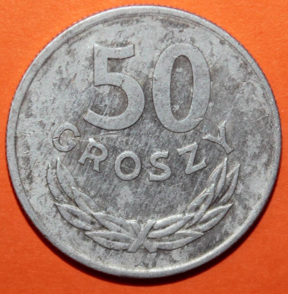 50 грошей Польша 1974