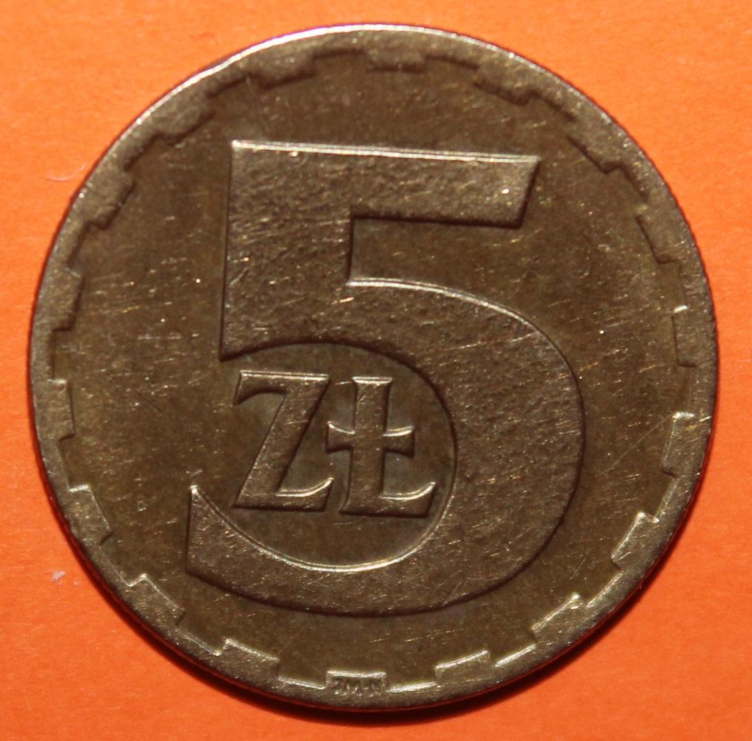 5 злотых Польша 1976