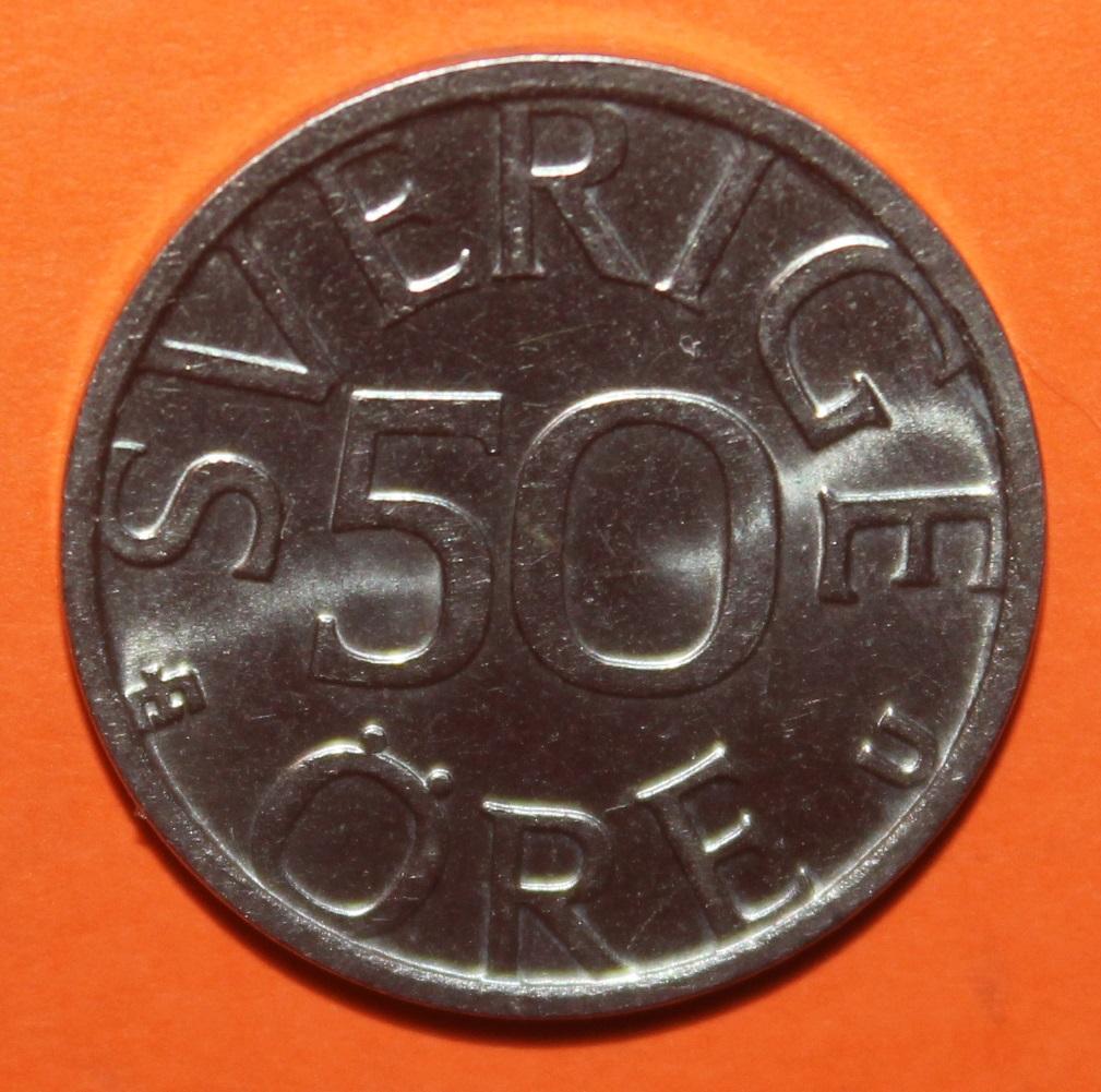 50 эре Швеция 1977