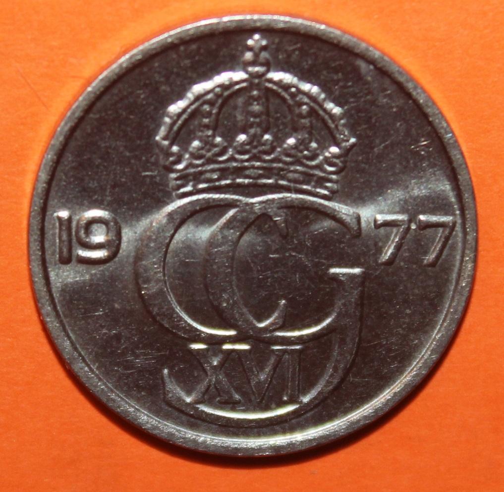 50 эре Швеция 1977 1