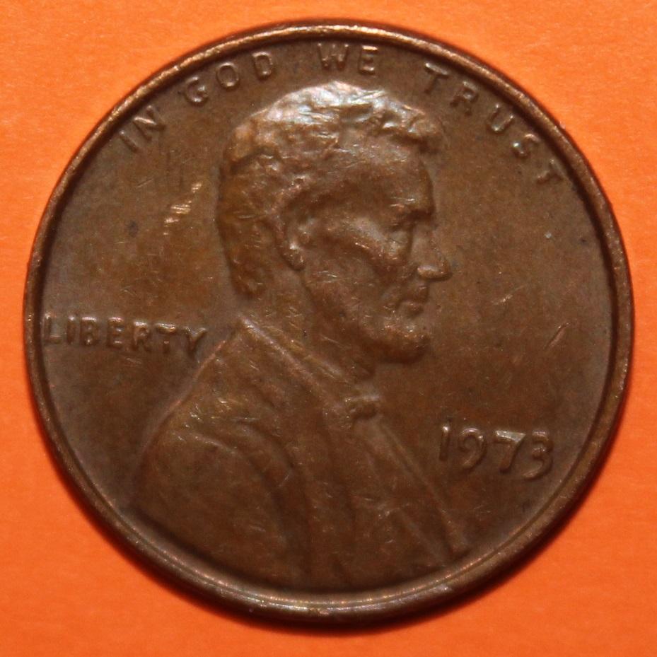 1 цент США 1973 1