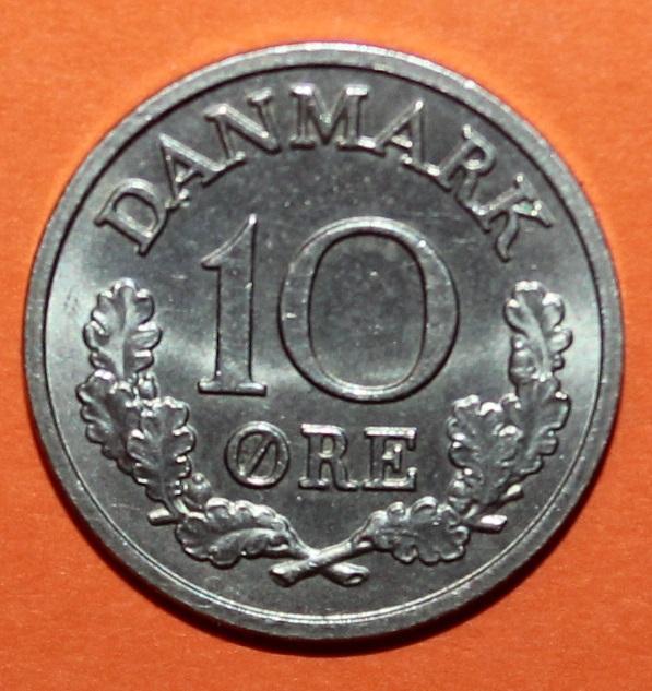 10 эре Дания 1967