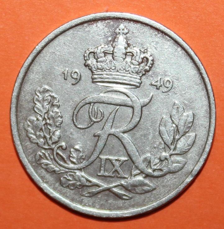 25 эре Дания 1949 1