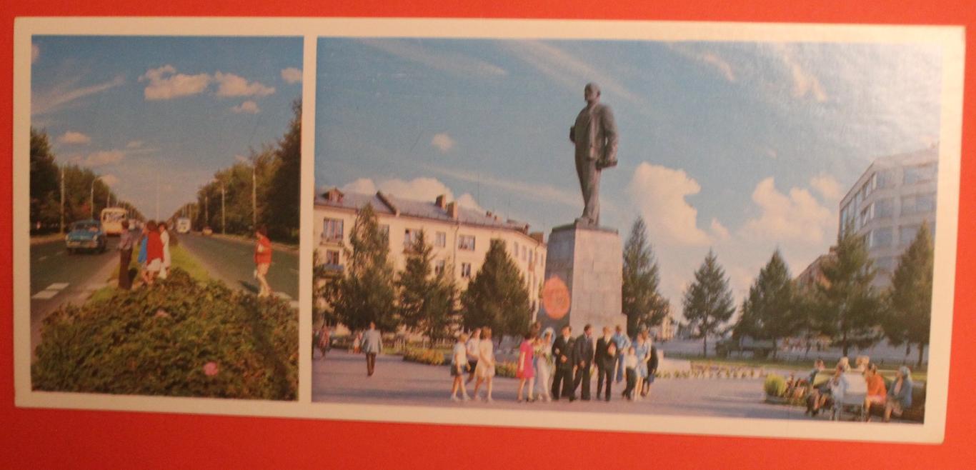 Владимир. Памятник В.И.Ленину на проспекте его имени