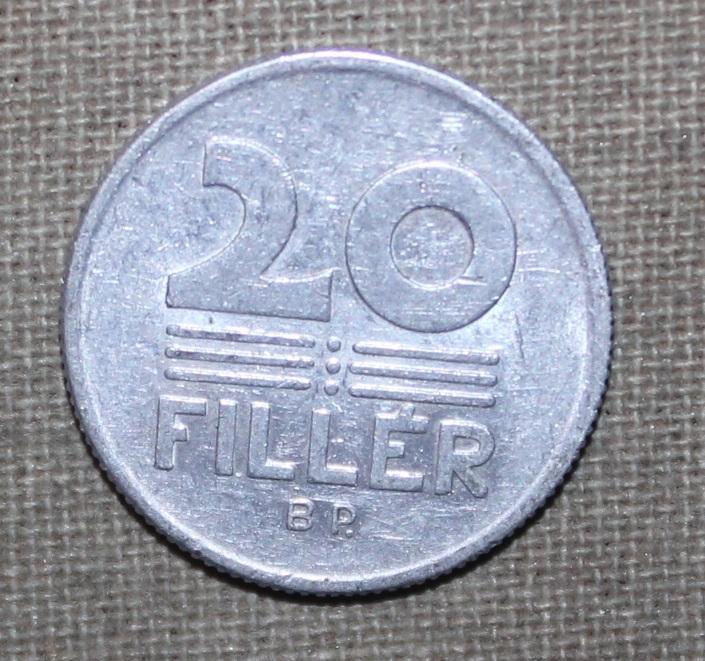 20 филлеров Венгрия 1968